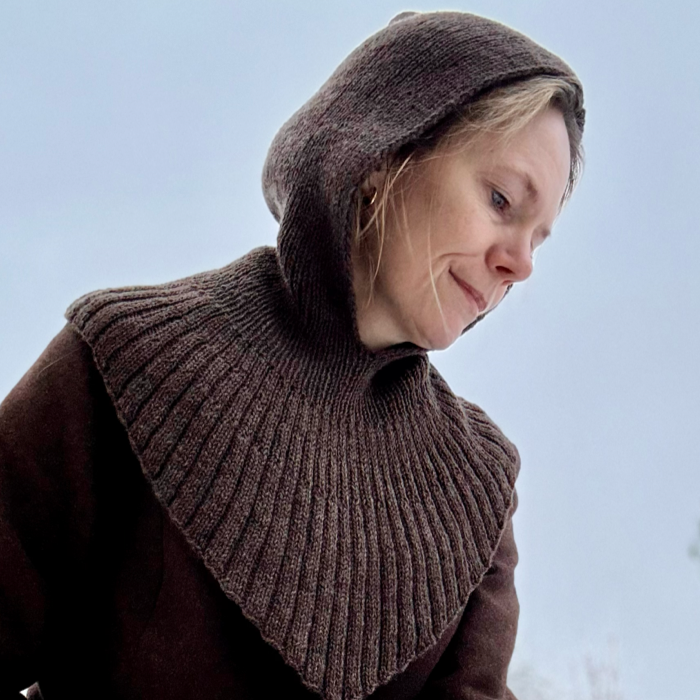 P&G Hoodie halsedisse strikkekit