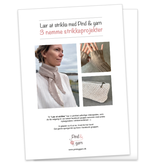 Lær at strikke med P&G - Kursus