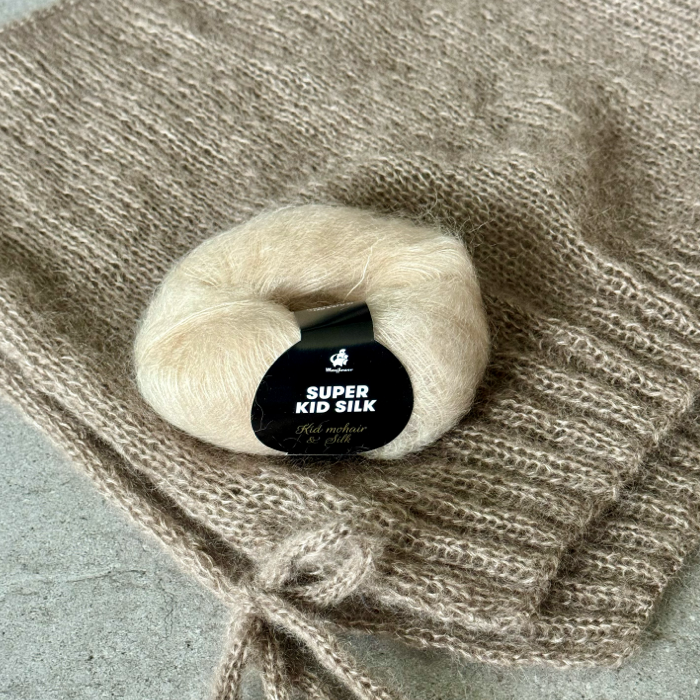 P&G Mohair vest strikkekit