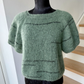 Raglan t-shirt med pufærmer strikkekit fra Permin