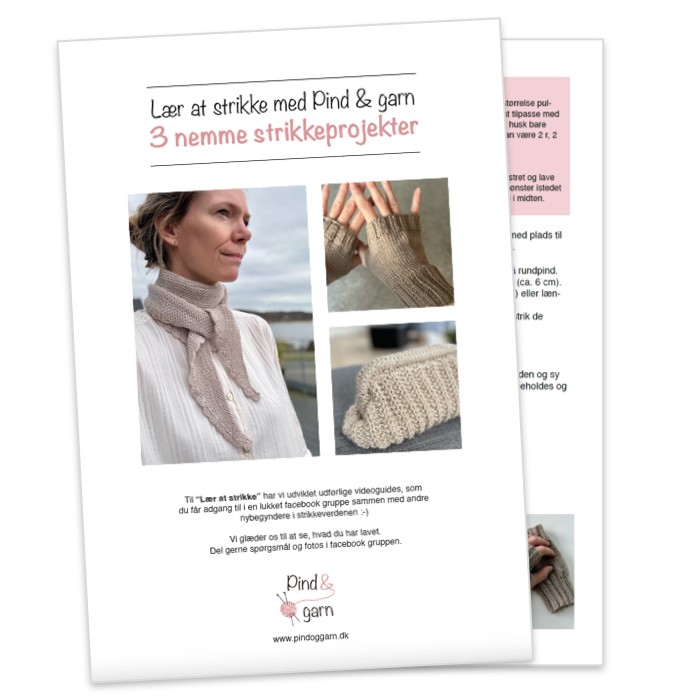 Lær at strikke med P&G - Kursus