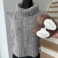 P&G Vest med snoning strikkekit