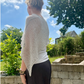 P&G Sommer poncho i hør strikkekit