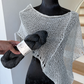 P&G Sommer poncho i hør strikkekit