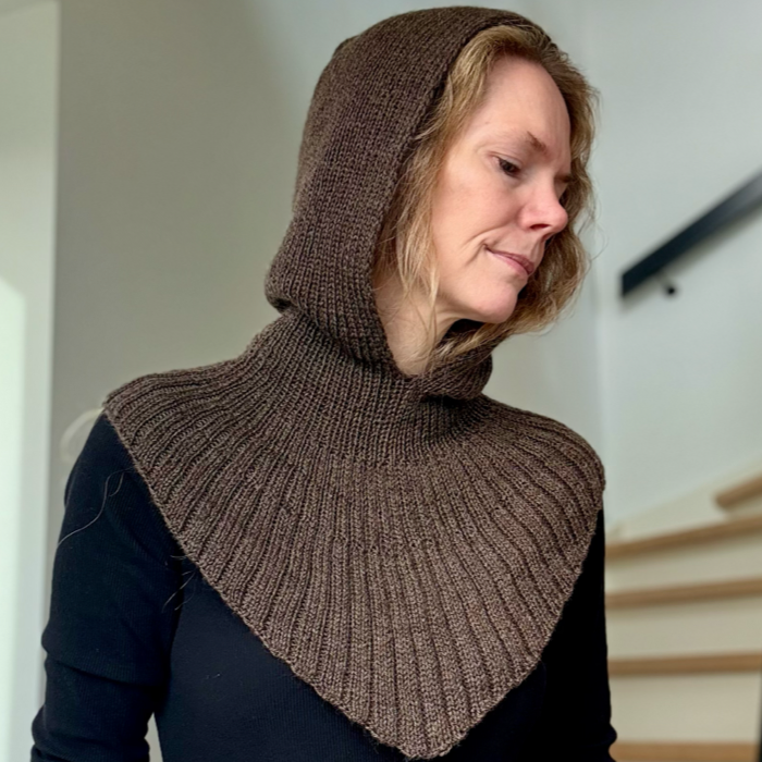 P&G Hoodie halsedisse strikkekit